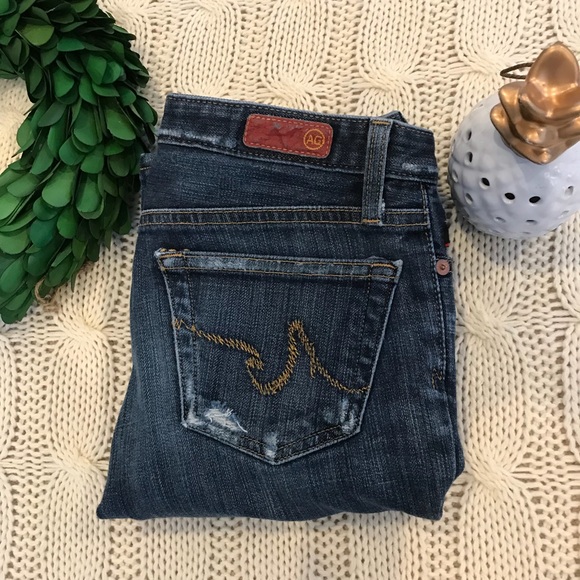 Ag Adriano Goldschmied Denim - {Ag Adriano Goldschmied} Angle Bootcut Jeans Sz 25